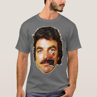 Tom Selleck Mustache Ride T Shirt
