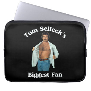 Tom Sellecks största fan Retrodesigngrej Laptop Fodral