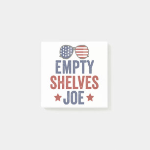 Tom Shelves Joe Funyy Konservativ Anti Liberal Post-it Block