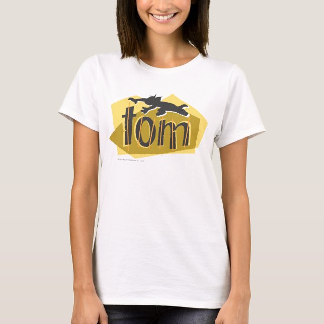 Tom Silhouette Logotyp Tee Shirt (Framsida)