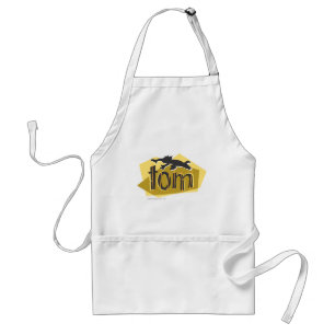 Tom Silhouettelogotyp Förkläde