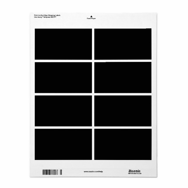 Tom Skapa din egen Anpassningsbar Fraktsedel (Helt Ark)