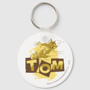 Tom som glider stoppet nyckelring