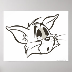 Tom Sömnig Katt Poster