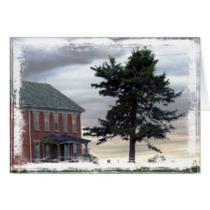 Tom startsida hälsningskort