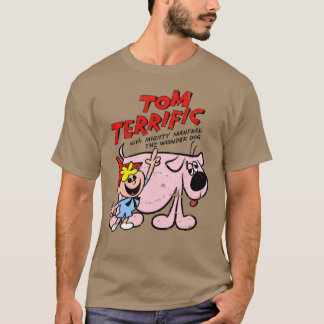 tom terrific retro t shirt