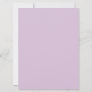 Tom Thistle Pastel Lila Inbjudan