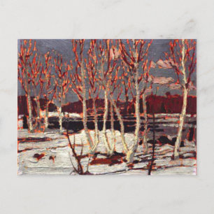 Tom Thomson - April i Algonquin Vykort