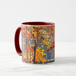 Tom Thomson art: Bassäng Mugg