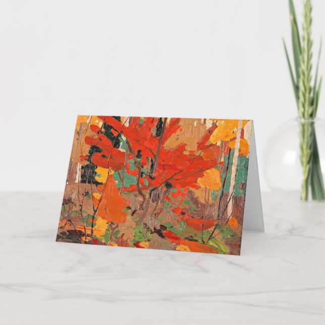 Tom Thomson - Autumn-Fall Kort (Framsida)