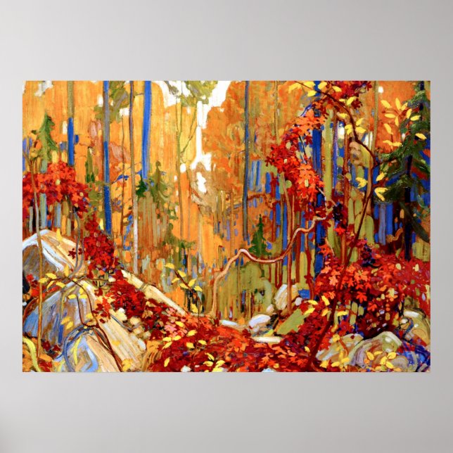 Tom Thomson - Autumn's Garland Poster (Framsidan)
