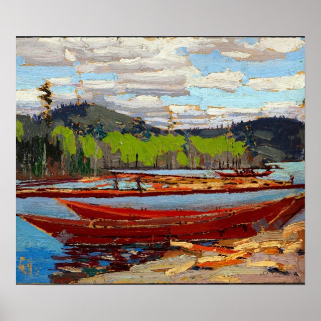 Tom Thomson Bateaux Poster (Framsidan)