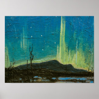 Tom Thomson Canadian Painting Northern Ljus Poster