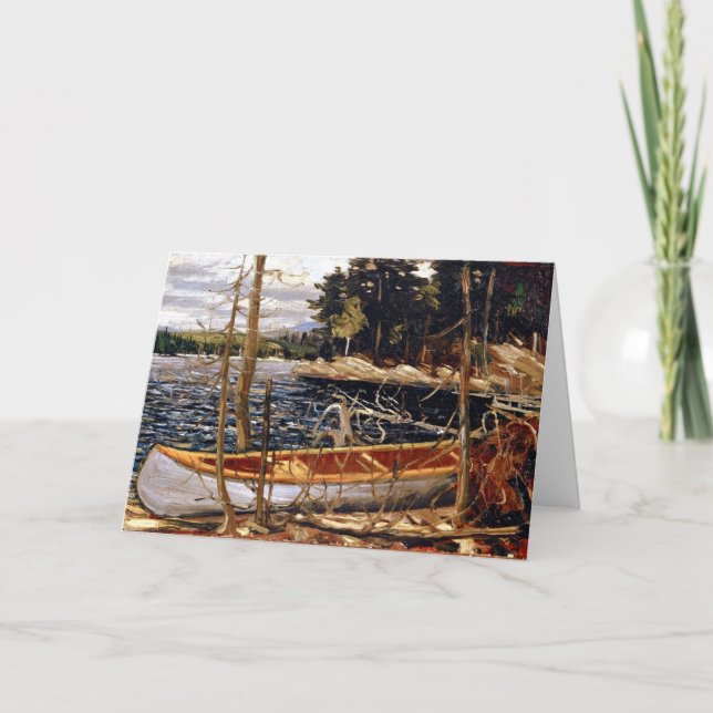 Tom Thomson - Canoe Kort (Framsida)