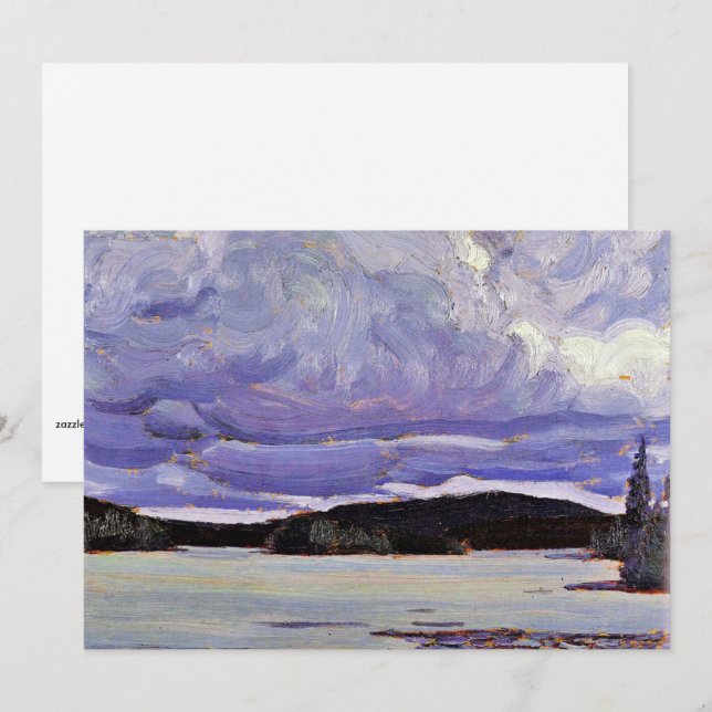 Tom Thomson - Canoe Lake, Vår (Fram/baksida)