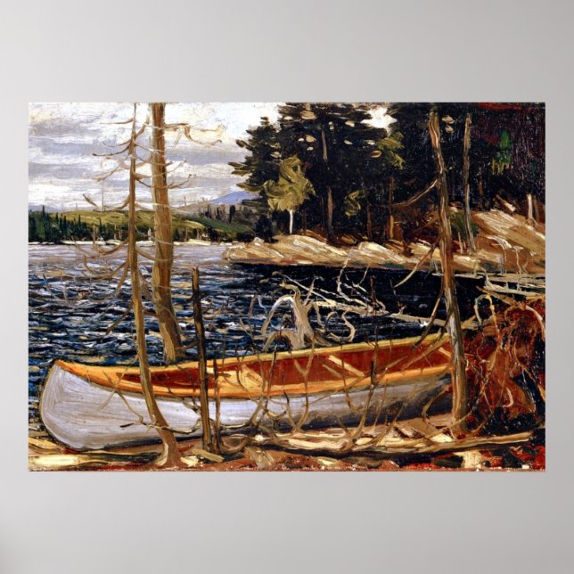 Tom Thomson - Canoe Poster (Framsidan)