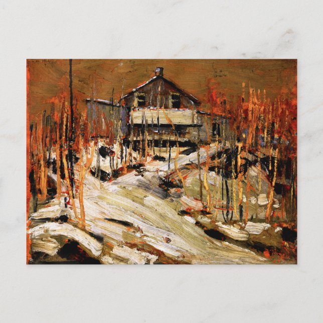 Tom Thomson - Fraser's Lodge Vykort (Framsida)