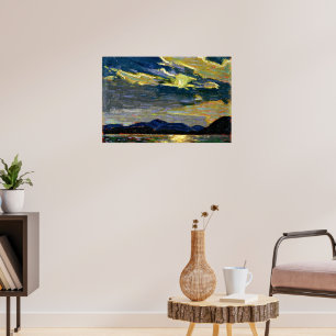 Tom Thomson - Het sommarmaanlicht Poster