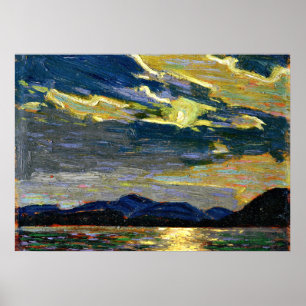 Tom Thomson - Hett Summer Moonlight Poster
