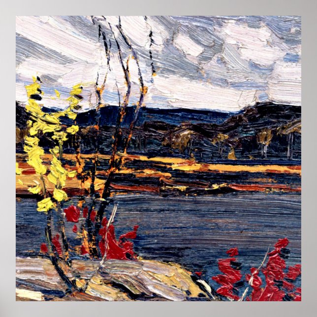 Tom Thomson - Hösten, Algonquin Park Poster (Framsidan)