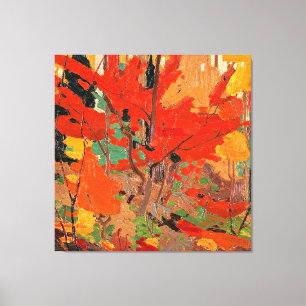 Tom Thomson - Hösten, bra konst, Canvastryck