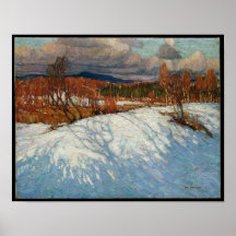 Tom Thomson i Algonquin Park Poster