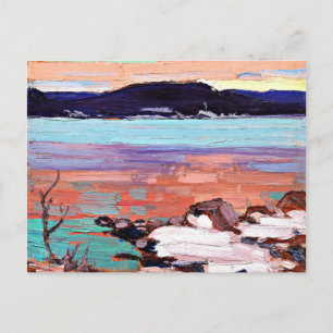 Tom Thomson - Liggande med Snö Vykort