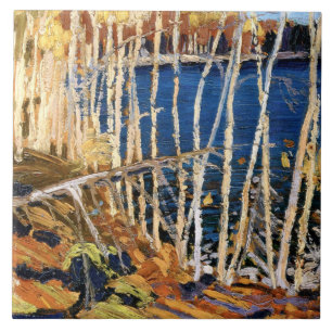 Tom Thomson-målare, Blue Sjö, Kakelplatta