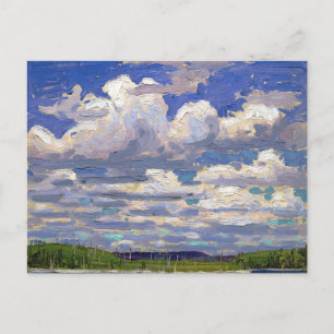 Tom Thomson-målning, sommardagen Vykort