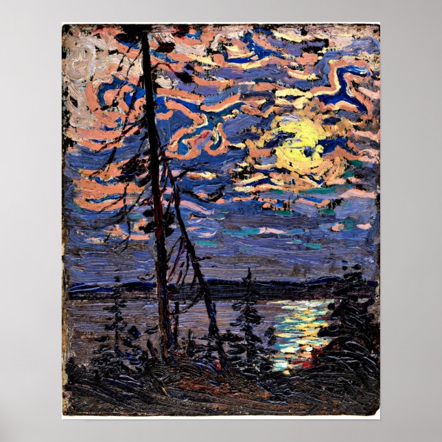 Tom Thomson - Moonlight Poster (Framsidan)