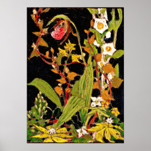 Tom Thomson - Msporn Flower Poster