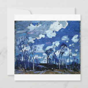 Tom Thomson - Nocturne, The Birches Kort