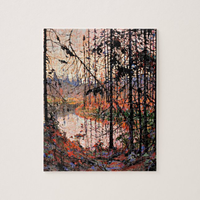 Tom Thomson - norra floden Pussel (Vertikal)