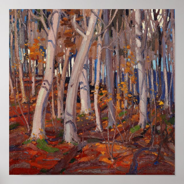 Tom Thomson Oktober Poster (Framsidan)