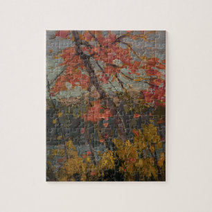 Tom Thomson Painting Ontario Northland Pussel