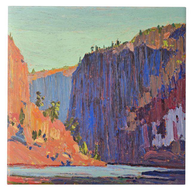 Tom Thomson - Petawawa Gorges Kakelplatta (Framsidan)