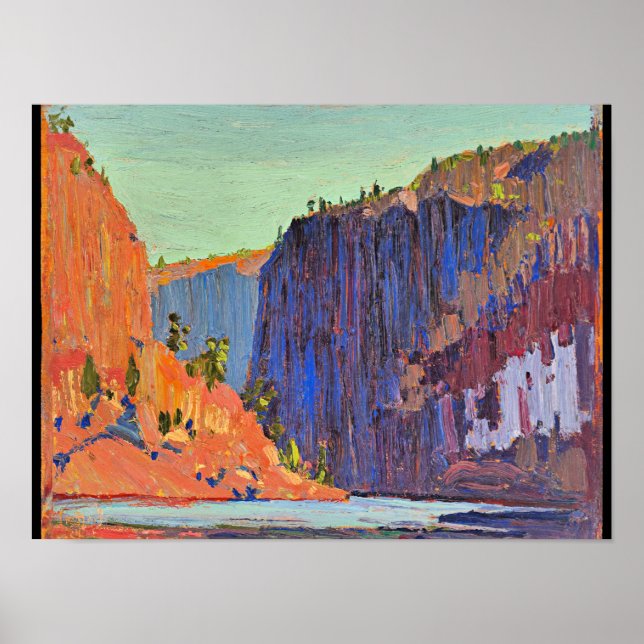 Tom Thomson - Petawawa Gorges Poster (Framsidan)