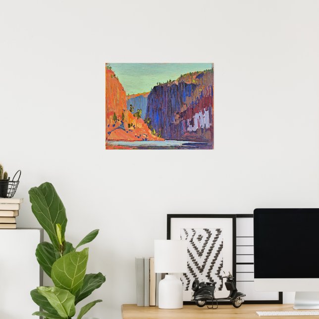 Tom Thomson - Petawawa-ravinerna Poster (Hemmakontoret)