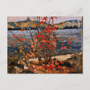 Tom Thomson - Sjö och Red Träd Vykort