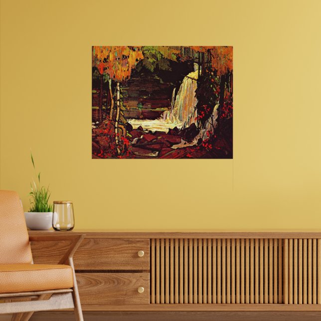 Tom Thomson - Skogs vattenfall Poster (Vardagsrum 2)