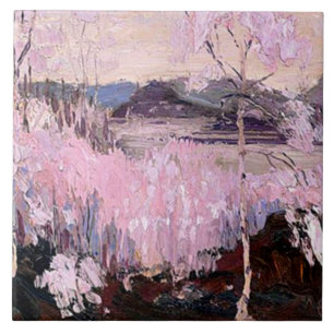 Tom Thomson - Sleet Storm, Kakelplatta