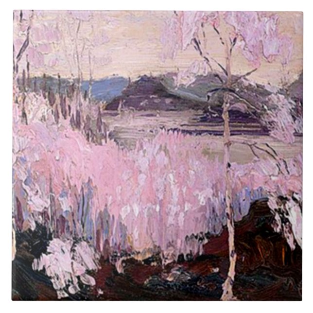 Tom Thomson - Sleet Storm, Kakelplatta (Framsidan)