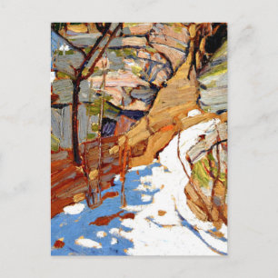 Tom Thomson - Snö och Sten Vykort