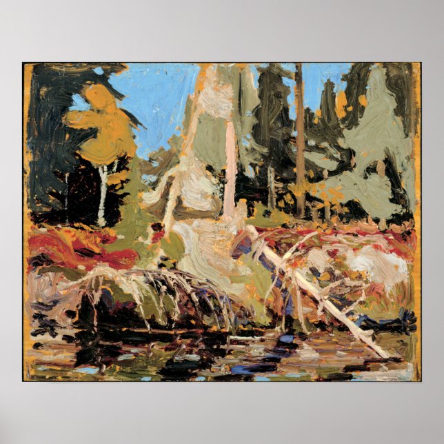 Tom Thomson Tidigt Autumn, Algonquin Park Poster (Framsidan)