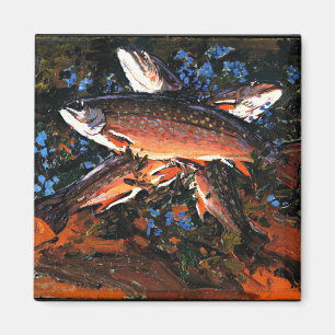 Tom Thomson - Tre trout Magnet