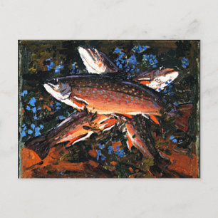 Tom Thomson - Tre trout Vykort