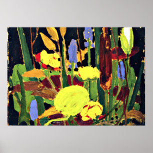 Tom Thomson - Vatten Flowers Poster