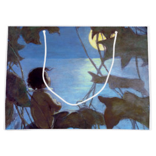 Tom tittar på Måne, Jessie Willcox Smith