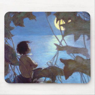 Tom tittar på Måne, Jessie Willcox Smith Musmatta