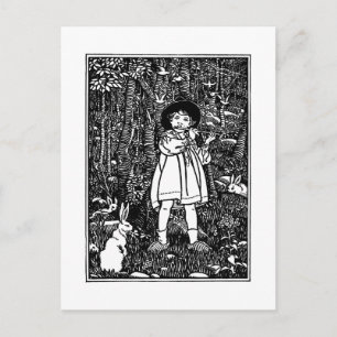 Tom, Tom, Pipers son Nursery Rhyme Vykort